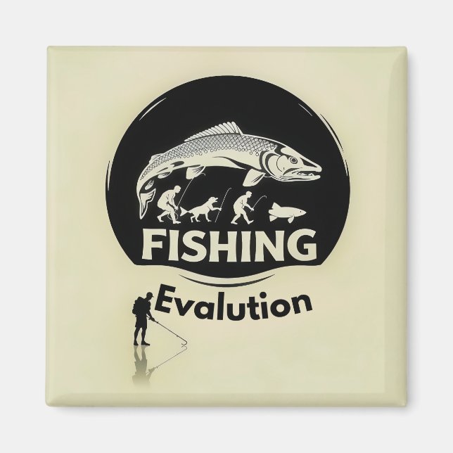 Imã Evolução das técnicas de pesca (Frente)
