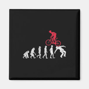 Imã Evolução de Bicicleta de Montanha Crash Funny Mtb