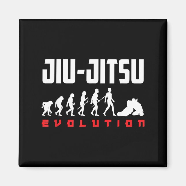 Imã Evolução de Jiu-Jitsu Artes Marciais Grappling BJJ (Frente)