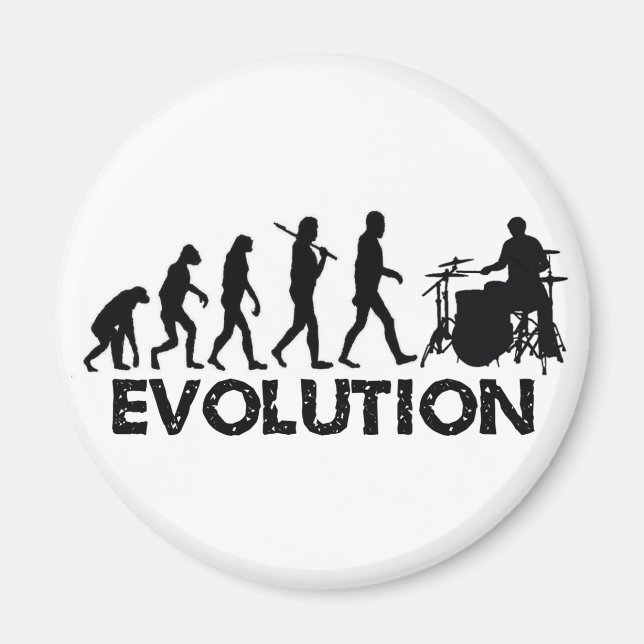 Imã Evolução de um Drummer (Frente)