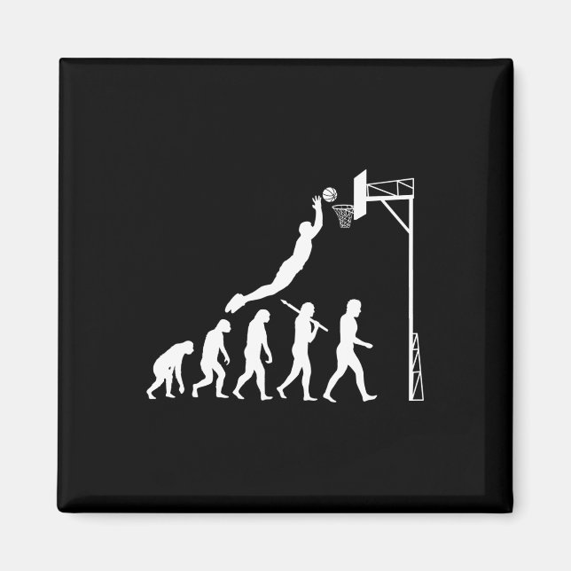 Imã Evolução do basquete (Frente)