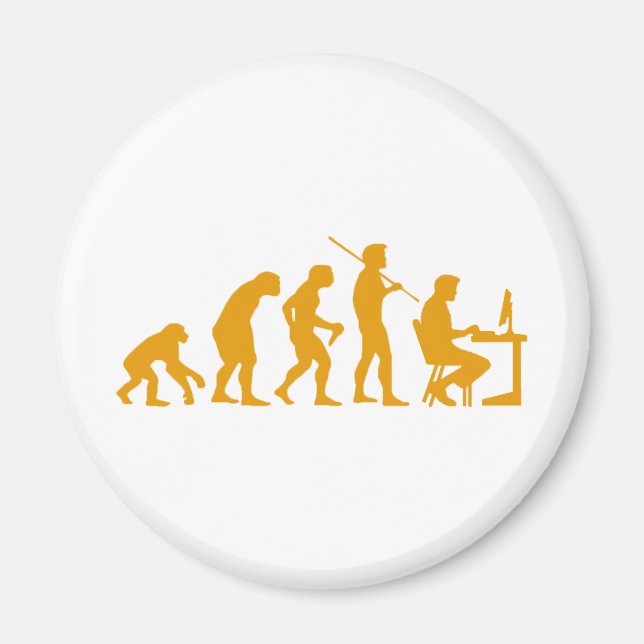 Imã Evolução do computador (Frente)