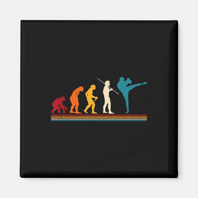 Imã Evolução do Kickboxing Kickboxer Caratê Boxe Mma (Frente)