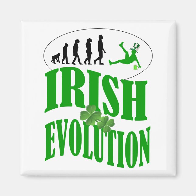Imã Evolução irlandesa (Frente)