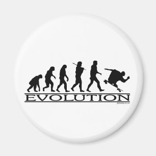 Imã Evolução - Skateboarding - homem