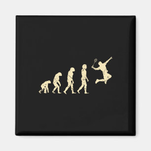 Imã EvoluçãoSalto do Jogador de Badminton 1