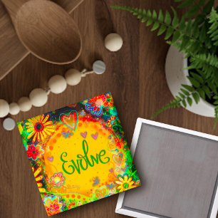 Imã "Evoluir" Imagem de Inspirividade