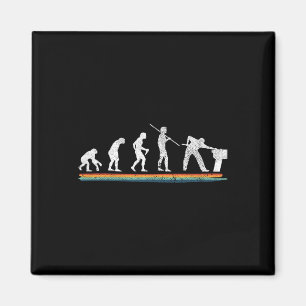 Imã Evolution Billiards Engraçado Vintage