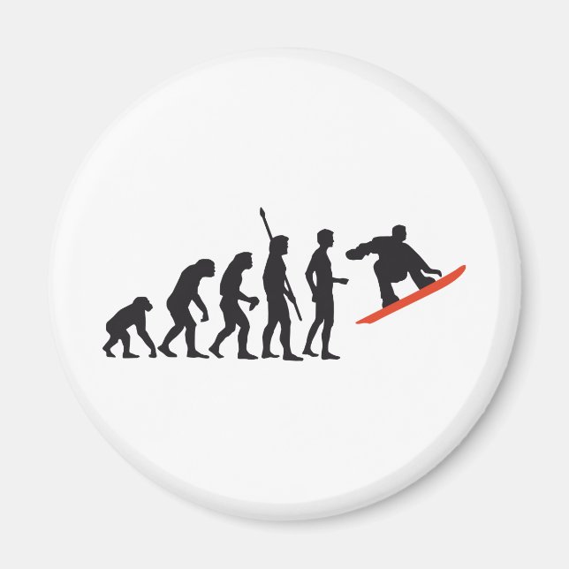 Imã evolution snowboard (Frente)