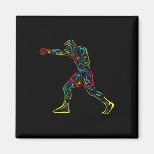 Imã Excelente Boxer Outfit Boxing Sports Graphic Boxin