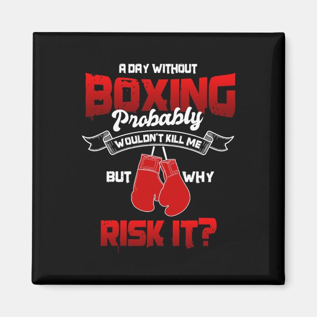 Imã Excelente Boxing Gift Boxing Esporte Boxing Luvas  (Frente)