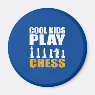 Imã Excelente Chess Kids Chess Piece Girls