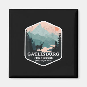 Imã Excelente de Gatlinburg Tennessee Montanhas Enfuma