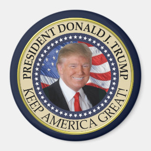Imã Excelente do Presidente Donald Trump 2020 Keep Ame