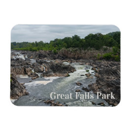 Ímã Excelente Falls Park Potomac River em Mather Gorge