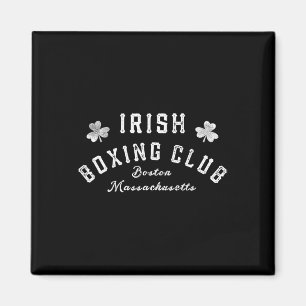 Imã Excelente Irish Boxirt Men Club Boston Fighting