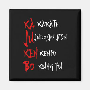 Imã Excelente Kajukenbo Lutando Karate Judo Kenpo Kung