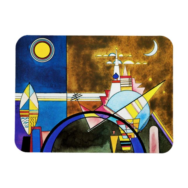 Ímã Excelente Kandinsky Portão de Kiev Magnet (Horizontal)