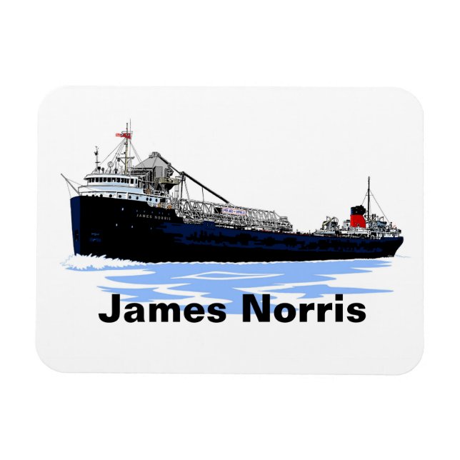 Ímã Excelente Lagos Freighter James Norris (Horizontal)