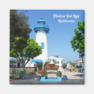 Imã Excelente Marina Del Rey Magnet!