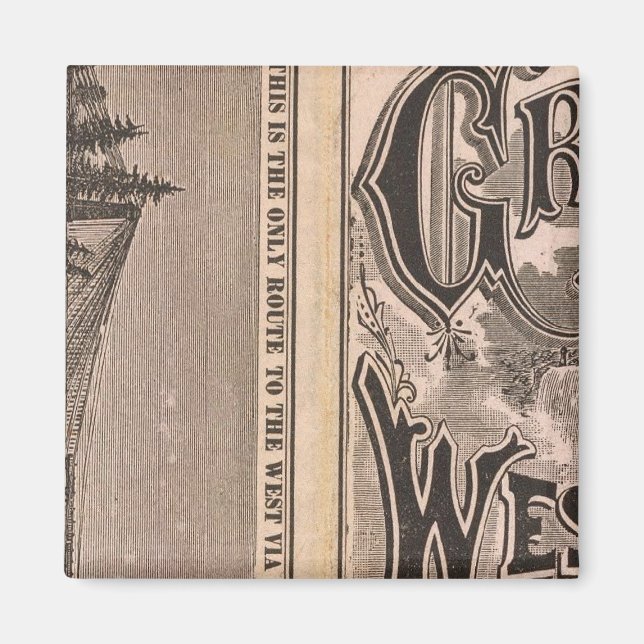 Imã Excelente Oeste Ferroviário (Frente)