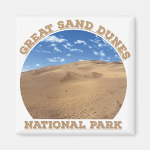 Imã Excelente Sand Dunes National Park Souvenir