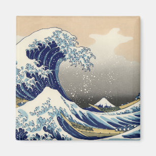 Imã Excelente Wave Kanagawa - Pintura Japonesa
