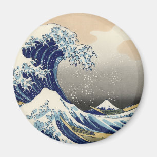 Imã Excelente Wave Kanagawa - Pintura Japonesa