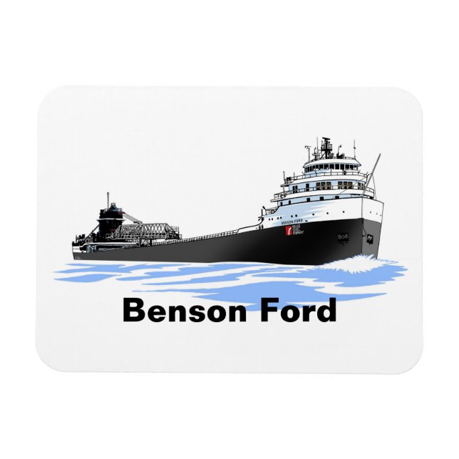 Ímã Excelentes Lagos Freighter Benson Ford (2) (Horizontal)