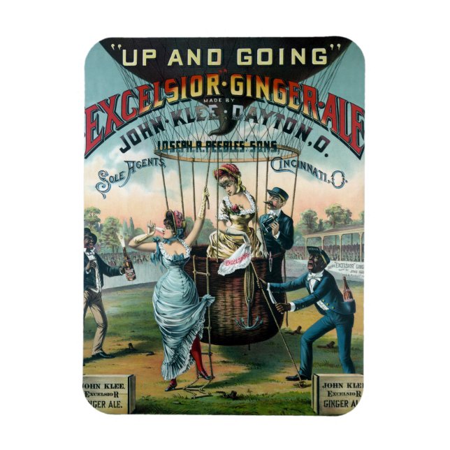 Ímã Excelsior Ginger Ale (Vertical)