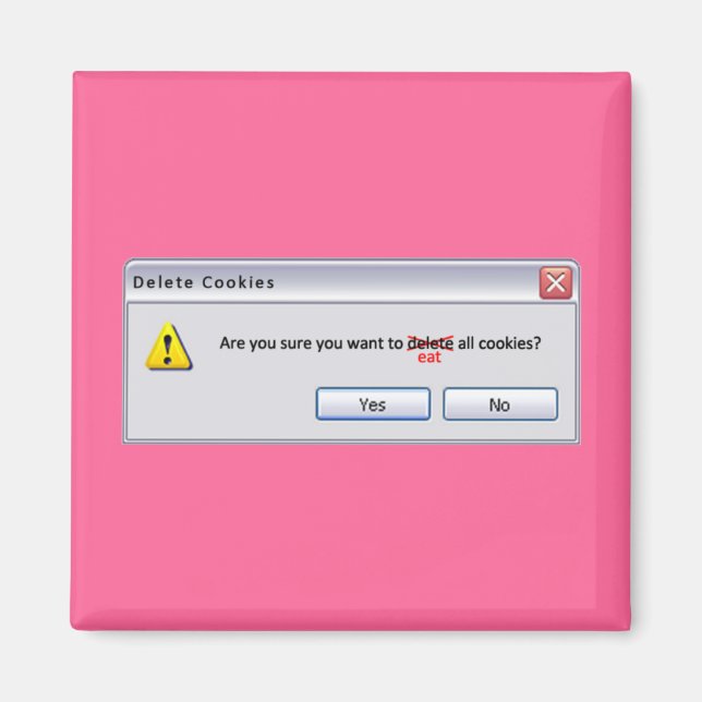 Imã Excluir cookies (Frente)