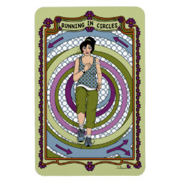 Ímã Executando no frigorífico Círculos_A_4x6