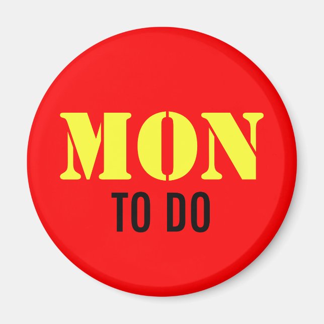 Imã EXEMPLO: SOMENTE COR / fogo vermelho + seu texto (Frente)