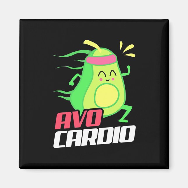 Imã Exercício Avocado Cardio (Frente)
