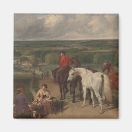 Imã Exercício dos Cavalos Reais (Arte Equina)