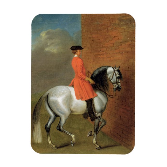 Ímã Exercício em Haute Ecole: A Passagem para o Lef (Vertical)