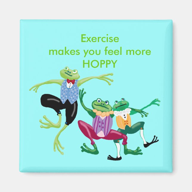 Imã Exercício faz você sentir mais HOPPY (Frente)