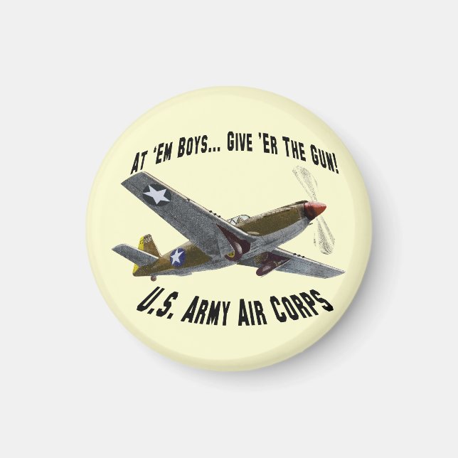 Imã Exército Aéreo dos EUA (Frente)