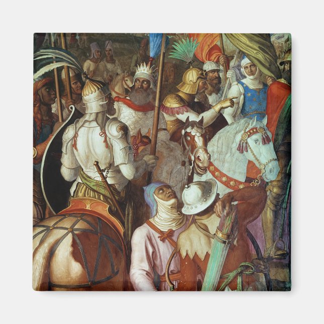 Imã Exército Saracen fora de Paris, 730-32 AD (Frente)