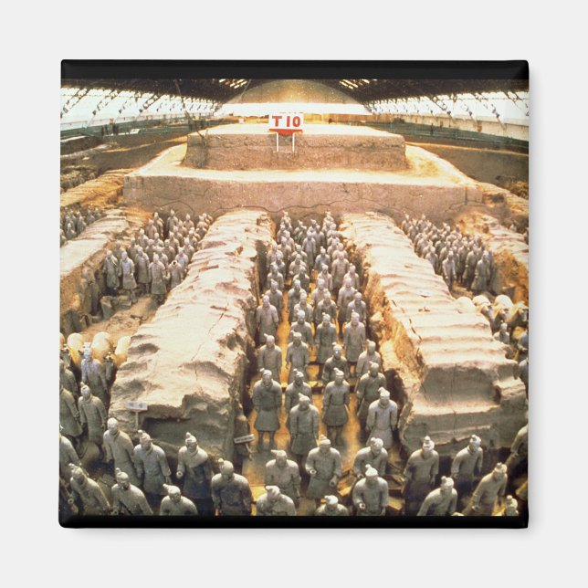 Imã Exército Terracotta, Dinastia Qin, 210 a.C. (Frente)