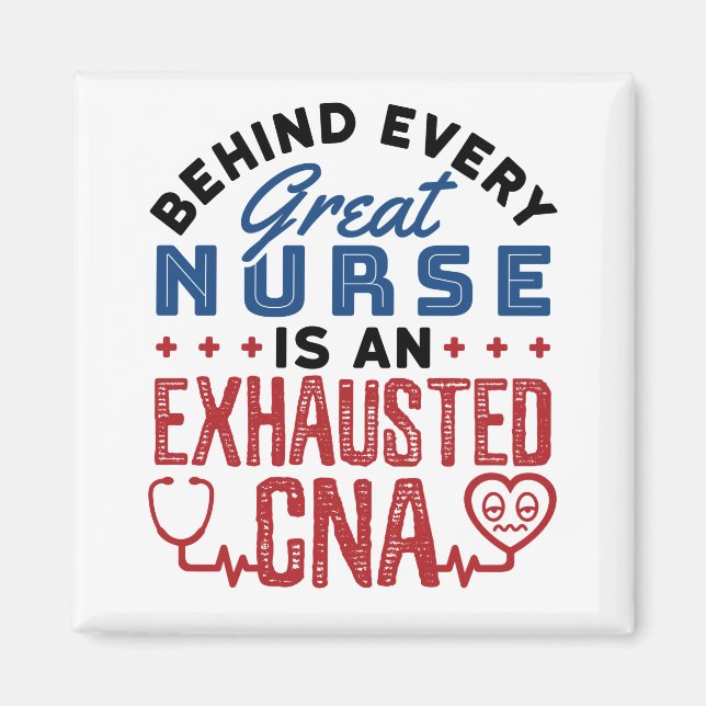 Imã Exhausted CNA Certified Nursing Assistant (Frente)