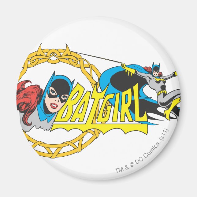 Imã Exibição de Batgirl (Frente)