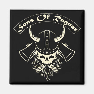 Imã Exibindo Filhos Do Ragnar 03 #USAPatriotGraphics ©