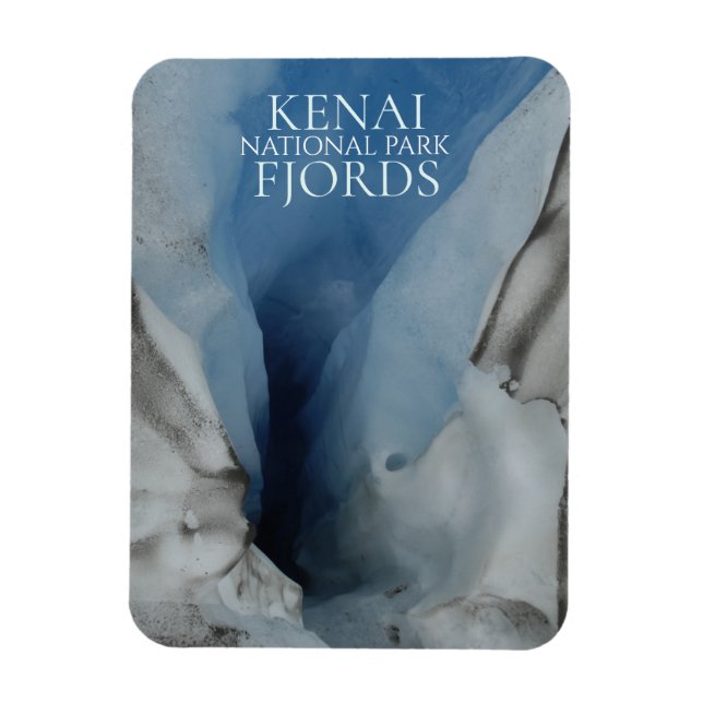 Ímã Exit Glacier Moulin, Kenai Fjords National Park  (Vertical)