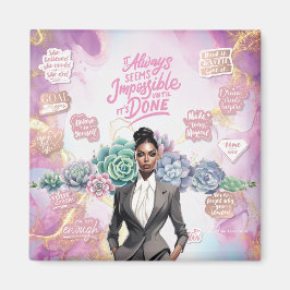 Imã Êxito comercial e capacitação das mulheres