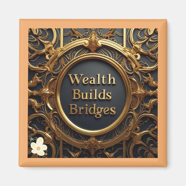 Imã "Êxito financeiro associado" (Frente)