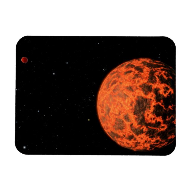 Ímã Exoplaneta Ucf-1.01 Orbitando Uma Estrela Chamada  (Horizontal)