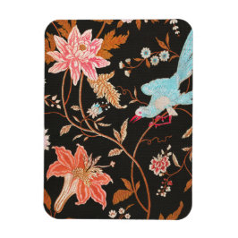 Ímã Exotic Asian Birds And Flowers