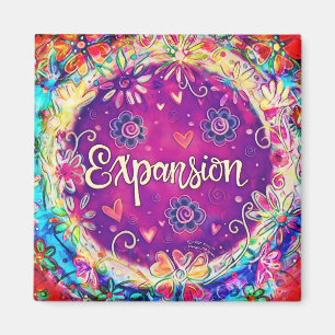 Imã Expansão Bonito Diversão Floral Inspirividade Mode