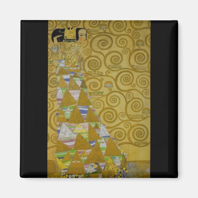 Imã Expectativas - Klimt - Magnet (Frente)